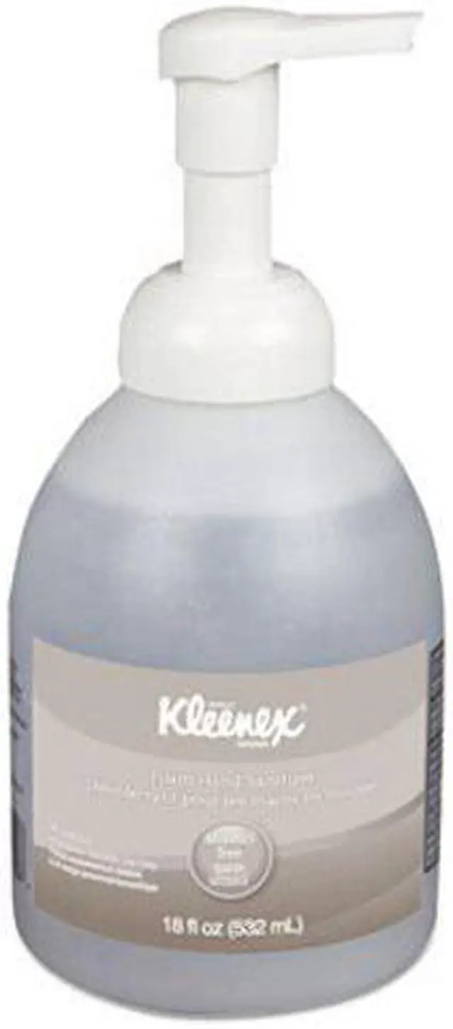 Alt view image 3 of 5 - Kimberly-Clark - 45827 - Alcohol-Free Foam Hand Sanitizer, 18 oz Pump Bottle, 4/Carton