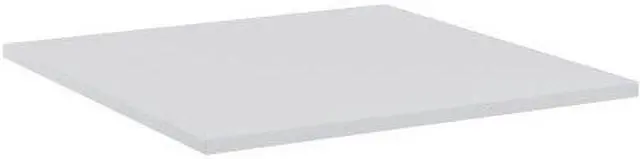 Alt view image 2 of 6 - Lorell Taple Top 42"x42" Light Gray 62587