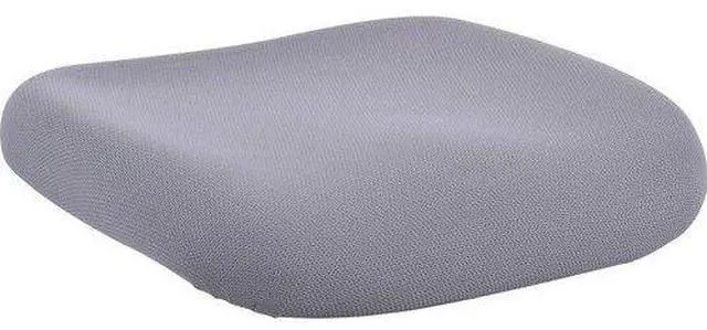 Alt view image 3 of 10 - Lorell Premium Seat - Gray - Fabric - 1 Each