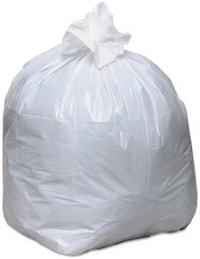 Alt view image 10 of 12 - Earthsense RNW1K150V Recycled Tall Kitchen Bags, 13-16Gal, .8Mil, 24 X 33, White, 150 Bags/Box