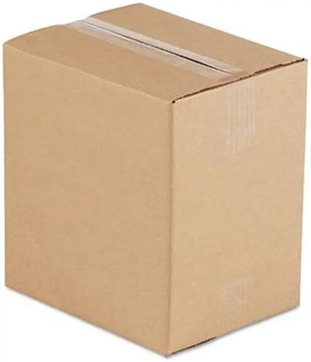Alt view image 4 of 5 - Universal 167024 Corrugated Kraft Shipping Carton  8-3/4w x 11-1/4l x 12h  Brown