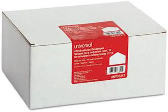 Alt view image 4 of 6 - UNIVERSAL Business Envelope #10 4 1/8 x 9 1/2 250/Carton 36319