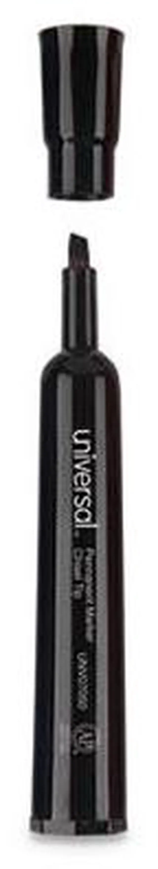 Alt view image 6 of 13 - Universal Chisel Tip Permanent Marker - UNV07050