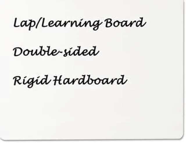Alt view image 10 of 18 - Universal Lap/Learning Dry-Erase Board 11 3/4" x 8 3/4" White 6/Pack 43910