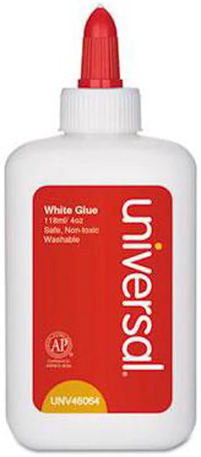 Alt view image 5 of 8 - Universal Washable White Glue 4 oz Dries Clear 46064
