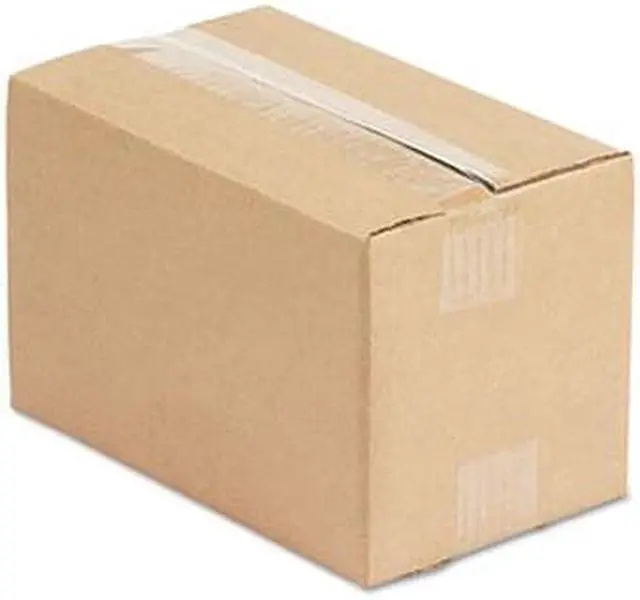 Alt view image 7 of 9 - Corrugated Kraft Fixed-Depth Shipping Carton, 6W X 10L X 6H, Brown, 25