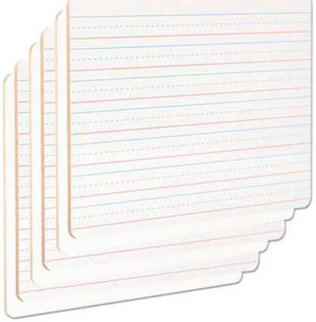 Alt view image 10 of 18 - Universal Lap/Learning Dry-Erase Board Lined 11 3/4" x 8 3/4" White 6/Pack 43911