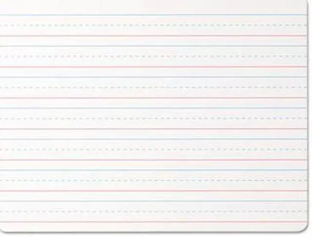 Alt view image 12 of 18 - Universal Lap/Learning Dry-Erase Board Lined 11 3/4" x 8 3/4" White 6/Pack 43911