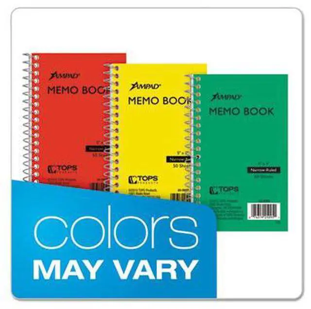 Alt view image 6 of 6 - Ampad Pocket Size Memo Notebook
