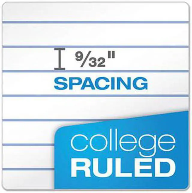 Alt view image 6 of 8 - Ampad Perforated 3HP Ruled Double Sheet Pads