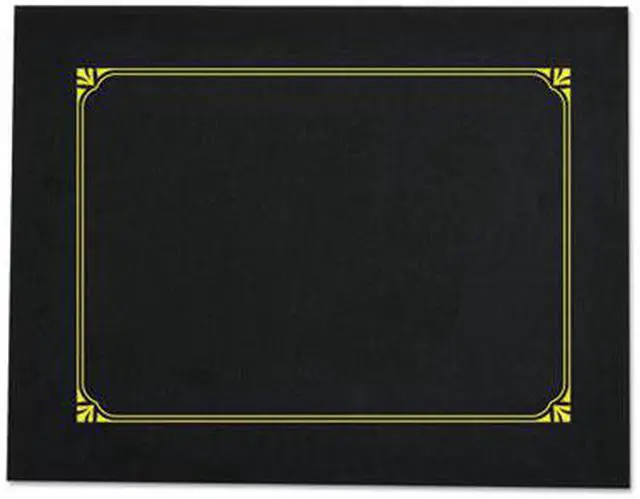 Alt view image 5 of 12 - Universal Certificate/Document Cover 8 1/2 x 11 / 8 x 10 / A4 Black 6/PK 76895