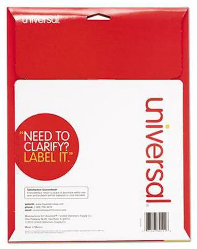 Alt view image 4 of 4 - Universal Self-Adhesive Permanent File Folder Labels - UNV80111