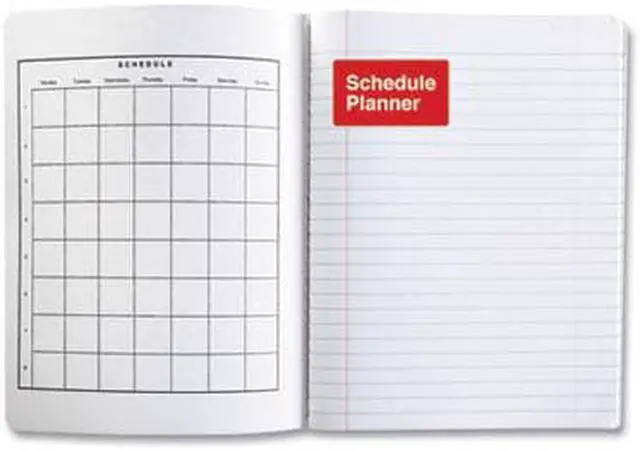 Alt view image 8 of 11 - Innovera 20936 Composition Book, Wide Rule, 9 3/4 X 7 1/2, White, 100 Sheets, 6/Pack