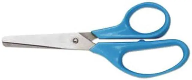 Alt view image 8 of 8 - Universal Kids' Scissors, 5" Length, 1 3/4" Cut, Rounded, Asstd.
