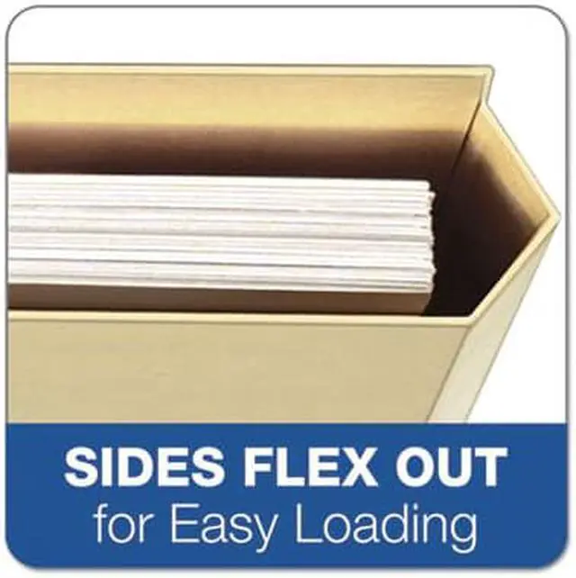 Alt view image 7 of 16 - Pendaflex Expanding File Folder Pocket Letter 11 Point Manila 10/Pack FP153L10