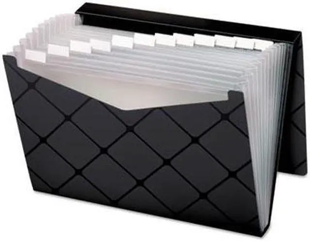 Alt view image 9 of 15 - TOPS Poly Expandable File 13-Pocket Ltr Black 39624BLA