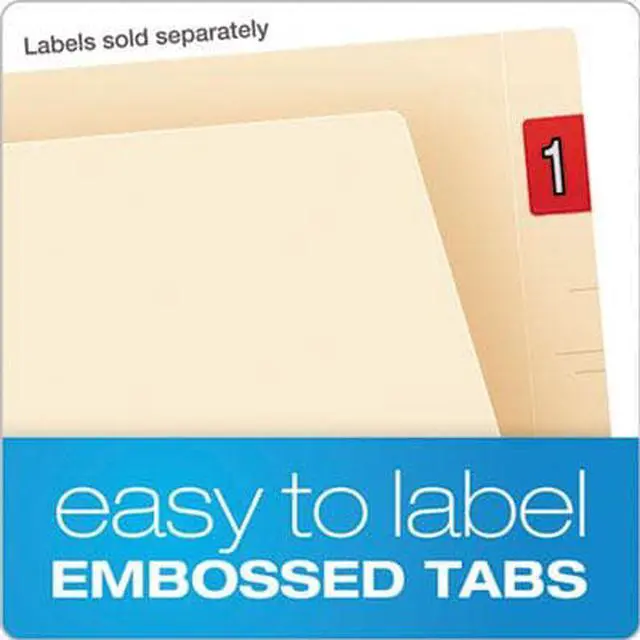 Alt view image 11 of 13 - Pendaflex Folder,Ltr,14pt,Dbltb,Mla 11230