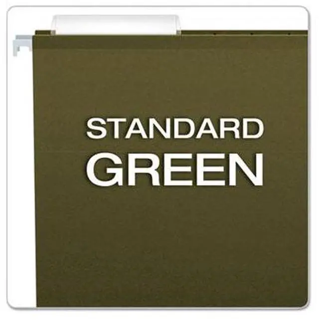 Alt view image 5 of 12 - Pendaflex X-Ray Hanging File Folders 1/3 Tab Legal Standard Green 25/Box 415313