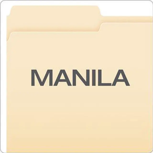 Alt view image 5 of 11 - Pendaflex File Folders 1/3 Cut Top Tab Legal Manila 100/Box 75313