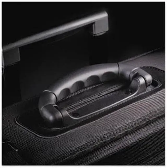 Alt view image 13 of 18 - Solo Classic Rolling Catalog Case 17.3" 18" x 7" x 14" Black B1514