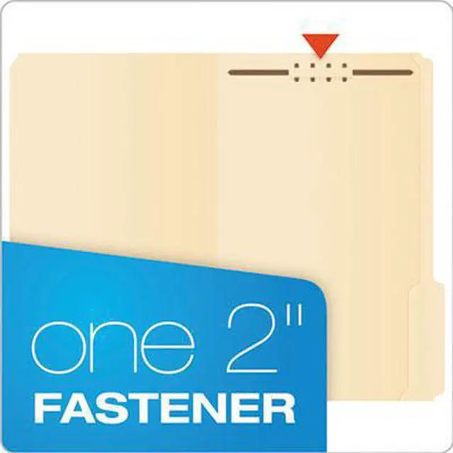 Alt view image 8 of 20 - Pendaflex Fastener Folders 1 Fasteners 1/3 Cut Tabs Legal Manila 50/Box FM310