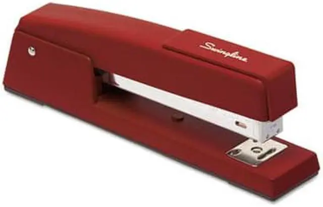 Alt view image 4 of 5 - Swingline - 747 Classic Full Strip Stapler, 20-Sheet Capacity - Lipstick