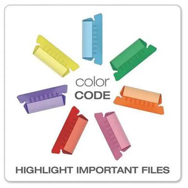 Alt view image 4 of 8 - Pendaflex Hanging File Folder Tabs 1/5 Tab Two Inch Blue Tab/White Insert 25