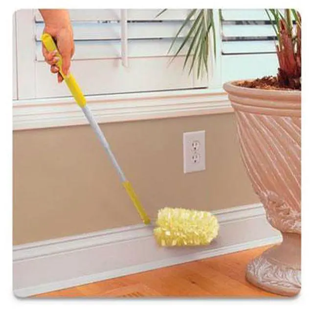 Alt view image 18 of 20 - Swiffer 360 Dusters Plastic Handle Extends to 3 ft 1 Handle & 3 Dusters/Kit
