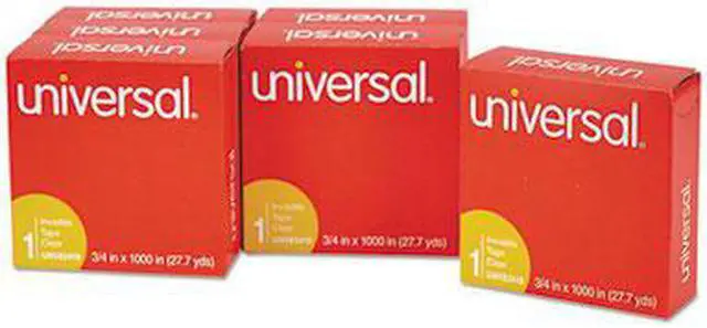 Alt view image 6 of 15 - Universal 83410 Invisible Tape  3/4   x 28 Yards  1 in.Core  Clear  Six per Box