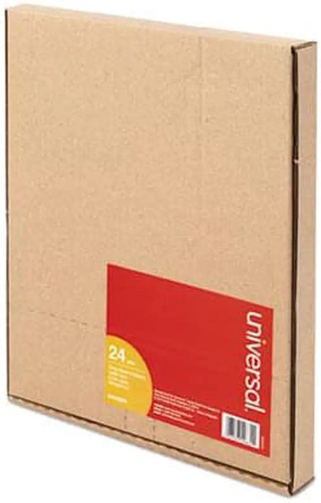 Alt view image 4 of 10 - UNIVERSAL Economical Insertable Index Clear Tabs 5-Tab Letter Buff 24 Sets/Box