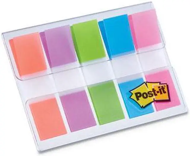 Alt view image 20 of 20 - 3M 6835CB Small Flags Five Bright Colors Five Dispensers of 20 Flags per Color