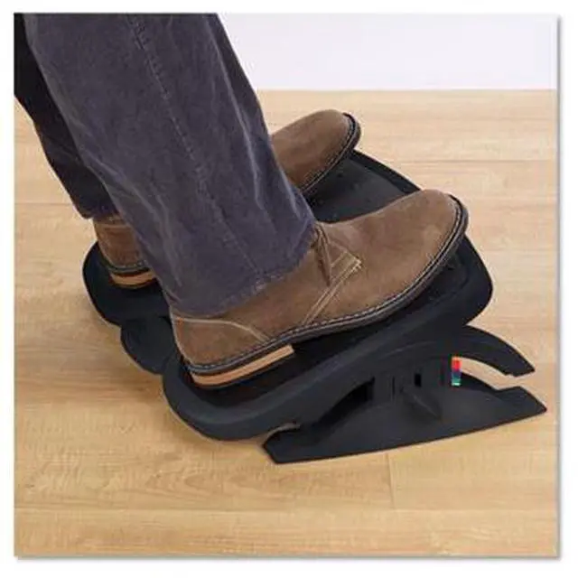 Alt view image 12 of 20 - Kensington Computer Products Group 52789 Solemate Plus Foot Rest - Black