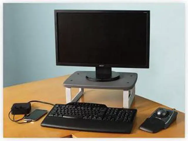 Alt view image 19 of 20 - SMARTFIT MONITOR STAND PLUS BLACK (K52786WW)