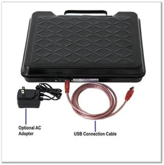 Alt view image 5 of 10 - Brecknell GP100 Portable Electronic Utility Bench Scale, 100Lb Capacity, 12 X 10 Platform