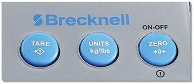 Alt view image 11 of 14 - Salter Brecknell GP250 Brecknell Electromechanical Digital Bench Scale - 250 Lb / 110 Kg Maximum Weight Capacity - Ribbed, Steel - Black