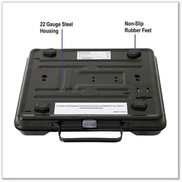 Alt view image 7 of 10 - Brecknell GP100 Portable Electronic Utility Bench Scale, 100Lb Capacity, 12 X 10 Platform