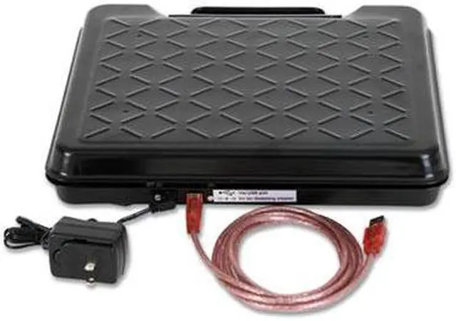 Alt view image 8 of 14 - Salter Brecknell GP250 Brecknell Electromechanical Digital Bench Scale - 250 Lb / 110 Kg Maximum Weight Capacity - Ribbed, Steel - Black
