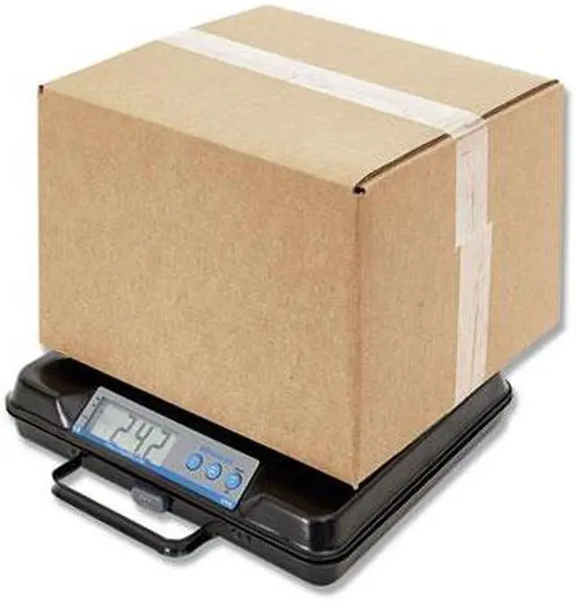 Alt view image 13 of 14 - Salter Brecknell GP250 Brecknell Electromechanical Digital Bench Scale - 250 Lb / 110 Kg Maximum Weight Capacity - Ribbed, Steel - Black