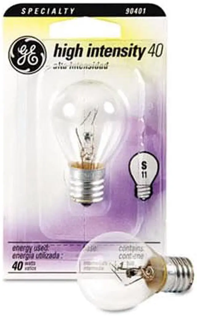 Alt view image 9 of 10 - Ge Incandescent Globe Bulb 40 Watts 35156
