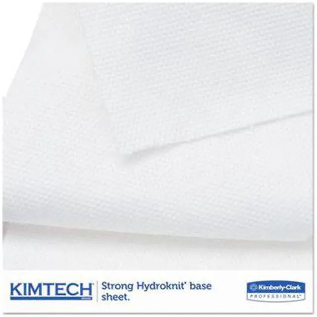 Alt view image 7 of 10 - Kimtech Wipers for Bleach, Disinfectants and Sanitizers, 540 Wipers (KCC06471)