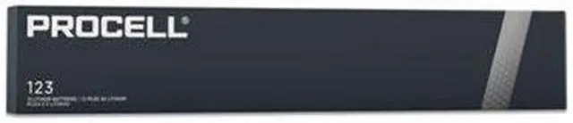 Alt view image 5 of 6 - DURACELL Procell 3V 123 / DL123A / CR123A / EL123A Lithium Battery, 12-box