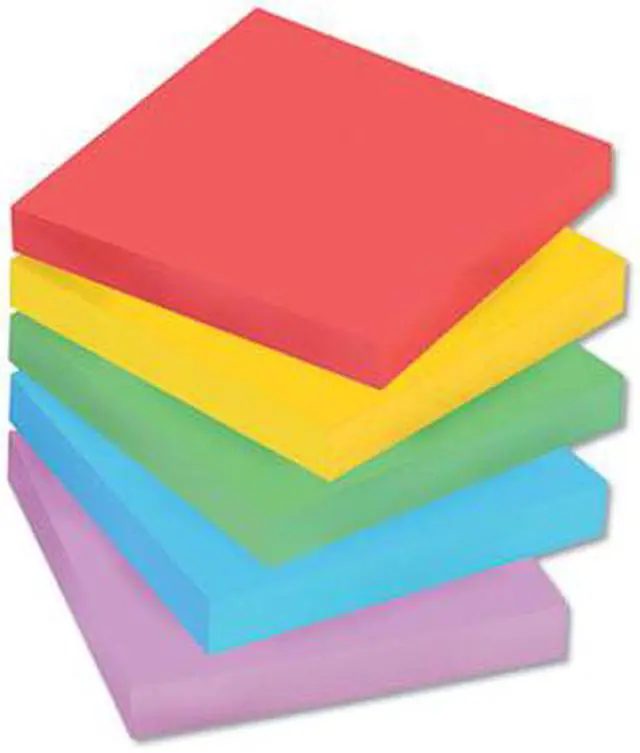 Alt view image 7 of 13 - Post-it Pads in Marrakesh Colors 3 x 3 90-Sheet 5/Pack 6545SSAN
