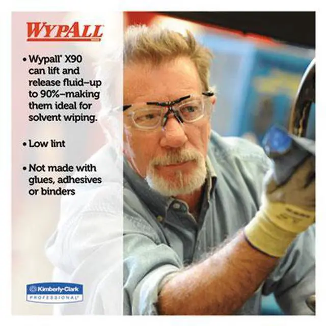 Alt view image 16 of 20 - C-Wypall X90 All Purp Ppr Wpr Rl 11.1X13.4 Whi