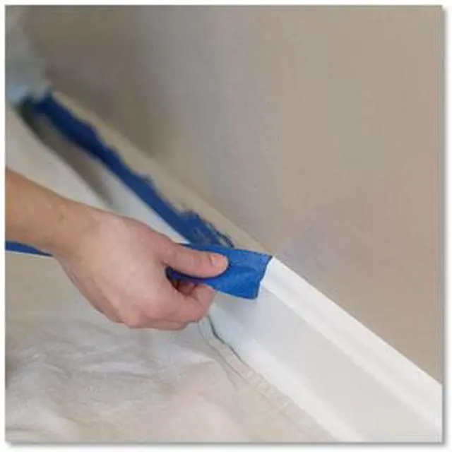 Alt view image 11 of 15 - Shurtech 240193 .94in X 60 Yards Blue Clean Release Painters Tape