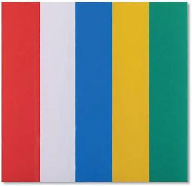 Alt view image 4 of 7 - Electrical Tape, 3/4" x 12 ft, 1" Core, Assorted, 5/Pack DUC280303