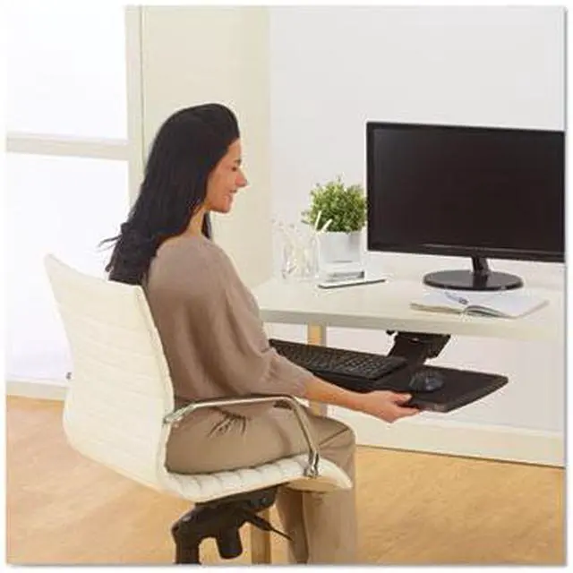 Alt view image 10 of 11 - Kensington Keyboard Platform,6in,Gray HAWA K60718USF