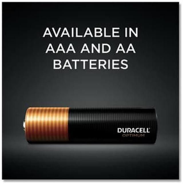 Alt view image 13 of 20 - Duracell Optimum AAA Batteries, Pack of 12