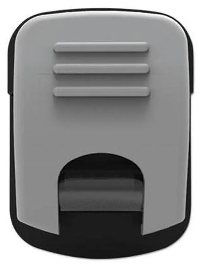 Alt view image 5 of 7 - Advantus Magnetic/Adhesive Clips 1 1/4" x 1 3/4" Gray 10/Box 91172