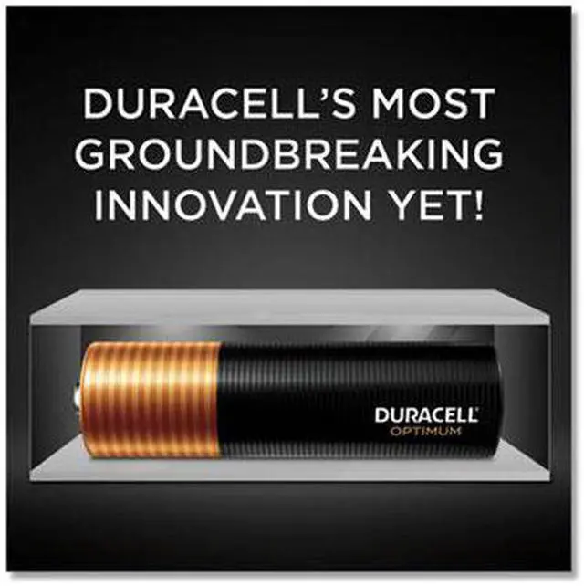 Alt view image 6 of 11 - Duracell Optimum AA Batteries, Pack of 12