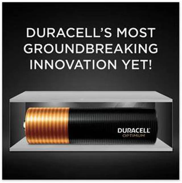 Alt view image 6 of 9 - Duracell Optimum AA Batteries, Pack of 6